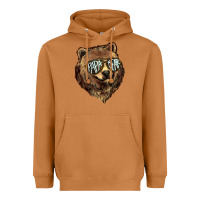 Meerkat Papa Bear Heavyweight Hoodie - HowdyJamesFarm