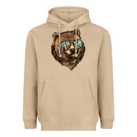 Mushroom Papa Bear Heavyweight Hoodie - HowdyJamesFarm