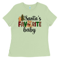Matcha santa's favorite baby Ladies Tee - AdoDesignShop