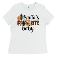 White santa's favorite baby Ladies Tee - AdoDesignShop