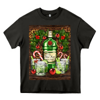 Asphalt gin tonic cocktail Heavy Core Tee - AdoDesignShop