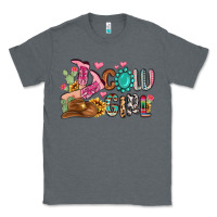 Charcoal Heather western cowgirl Classic Tee - MaliasSmallBusiness
