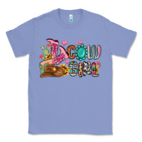 Colony Blue western cowgirl Classic Tee - MaliasSmallBusiness