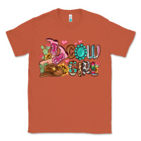Copper western cowgirl Classic Tee - MaliasSmallBusiness