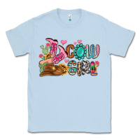 Dusty Blue western cowgirl Classic Tee - MaliasSmallBusiness
