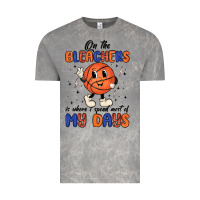 On The Bleachers Is Where I Spend Most Of My Days Vintage Tee | Teevron