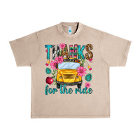 French Oak thanks for the ride Urban Heavy Tee - NancyCooperArtShop