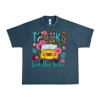 Midnight Navy thanks for the ride Urban Heavy Tee - NancyCooperArtShop