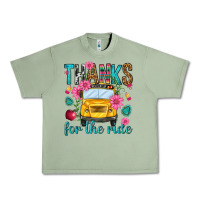 Oil Green thanks for the ride Urban Heavy Tee - NancyCooperArtShop