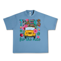 Pebble Blue thanks for the ride Urban Heavy Tee - NancyCooperArtShop