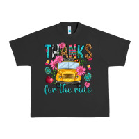 Pigment Black thanks for the ride Urban Heavy Tee - NancyCooperArtShop