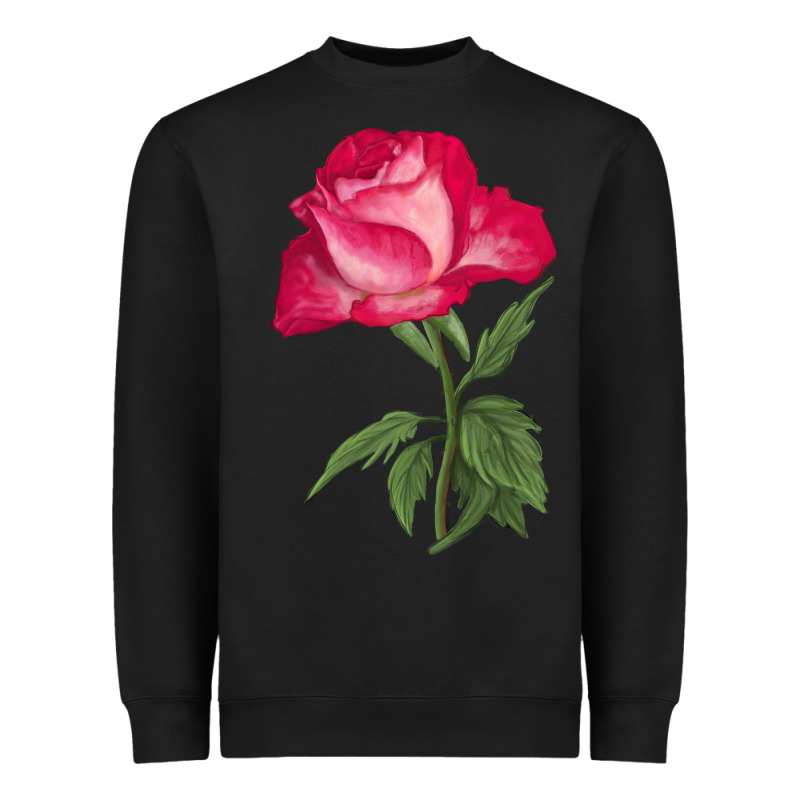 Love At First Sight Rose Heavyweight Sweatshirt by LillyAllenDesigns | Teevron