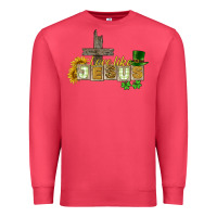 Cardinal Love like Jesus St. Patrick's Premium Sweatshirt - CowGirlArtShop