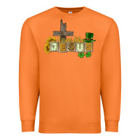 Carrot Love like Jesus St. Patrick's Premium Sweatshirt - CowGirlArtShop