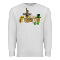 Dove Grey Love like Jesus St. Patrick's Premium Sweatshirt - CowGirlArtShop