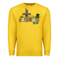 Lemon Love like Jesus St. Patrick's Premium Sweatshirt - CowGirlArtShop