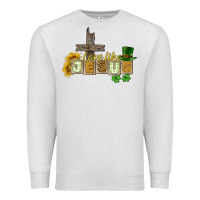 Oatmeal Heather Love like Jesus St. Patrick's Premium Sweatshirt - CowGirlArtShop
