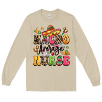 Mushroom nacho average nurse Long Sleeve Tee - LillyAllenDesigns