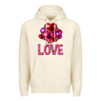 Tofu Love heart balloons Valentine's Day Premium Hoodie - HowdyJamesFarm