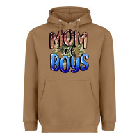 Toasted Coconut Mom of Boys Mother's Day Heavyweight Hoodie - CowGirlArtShop