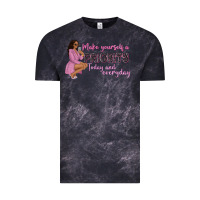 Cloud Black make yourself a priority today and everyday afro w Vintage Tee - NancyCooperArtShop