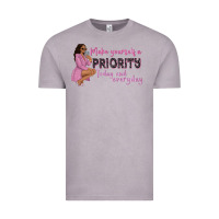 Vintage Zinc make yourself a priority today and everyday afro w Vintage Tee - NancyCooperArtShop