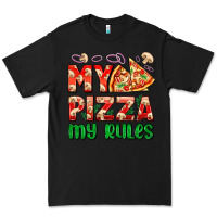 Black my pizza  my rules Premium Tee - AdoDesignShop