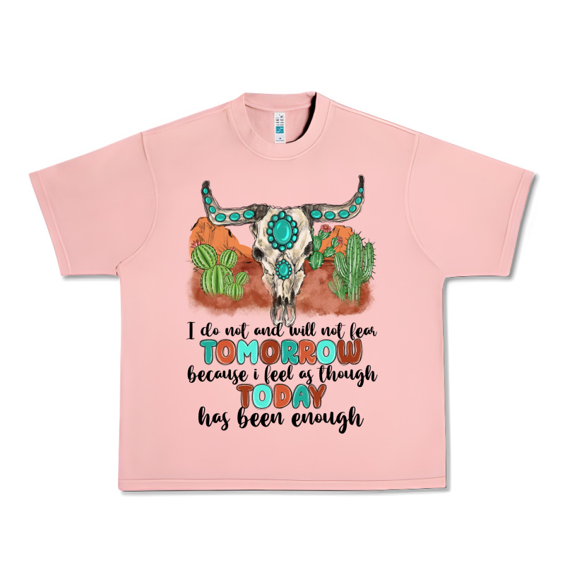 I Do Not And Will Not Fear Tomorrow Urban Heavy Tee by MaliasSmallBusiness | Teevron
