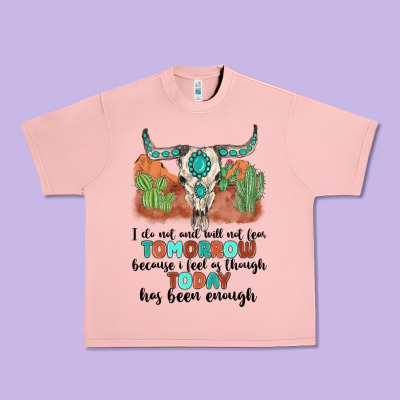 I Do Not And Will Not Fear Tomorrow Urban Heavy Tee Designed By Maliassmallbusiness