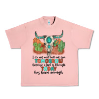 Salmon i do not and will not fear tomorrow Urban Heavy Tee - MaliasSmallBusiness