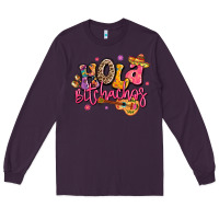 Plum hola bitchachos mexico cinco de mayo Long Sleeve Tee - LillyAllenDesigns