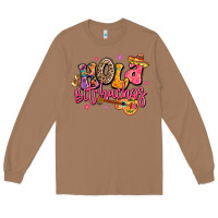 Toasted Coconut hola bitchachos mexico cinco de mayo Long Sleeve Tee - LillyAllenDesigns