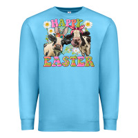 Happy Easter Heifers Easter Day Premium Sweatshirt | Teevron