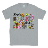 Heather Grey kinda boujee kinda broke Classic Tee - MaliasSmallBusiness