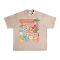 French Oak retro summer Urban Heavy Tee - JahusDesignShop