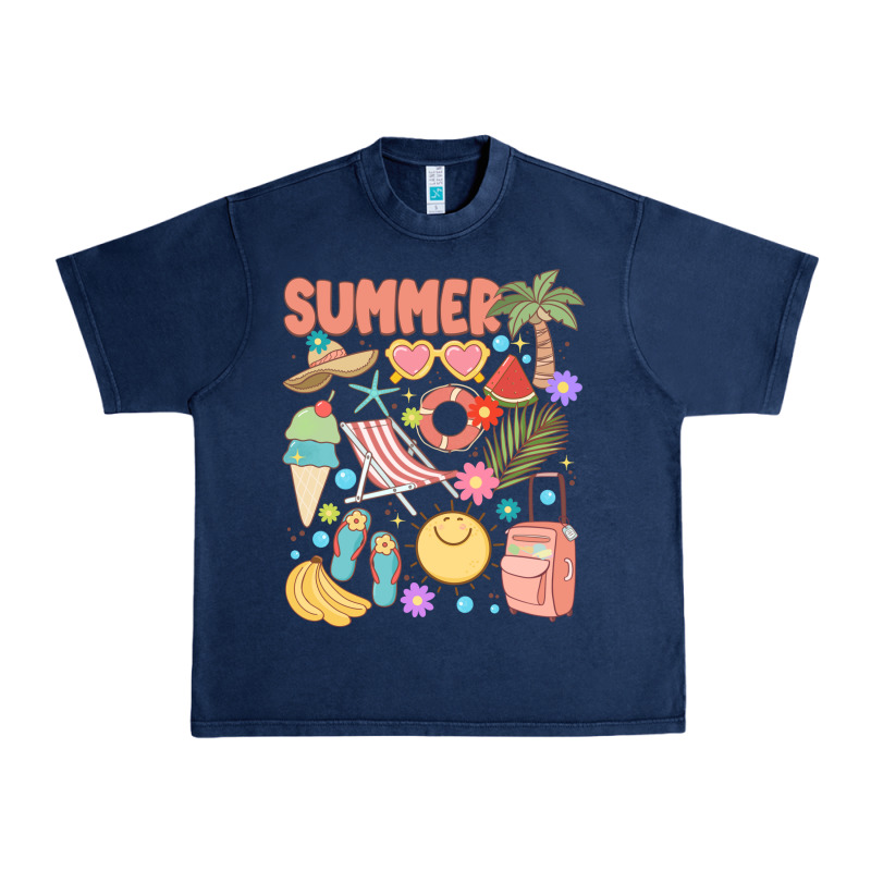 Retro Summer Urban Heavy Tee by JahusDesignShop | Teevron