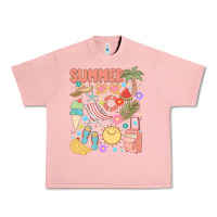 Salmon retro summer Urban Heavy Tee - JahusDesignShop