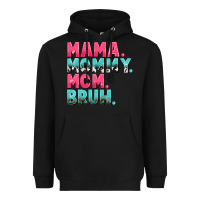 Black Mama Mommy Mom bruh Mother's Day Heavyweight Hoodie - CowGirlArtShop