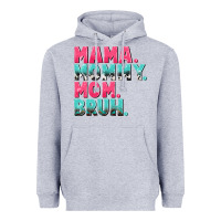 Heather Grey Mama Mommy Mom bruh Mother's Day Heavyweight Hoodie - CowGirlArtShop