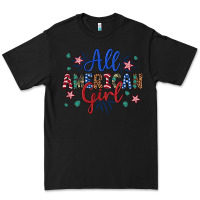 Black all american girl Premium Tee - Artiststas