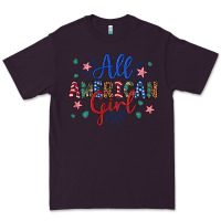 Plum all american girl Premium Tee - Artiststas