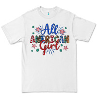 White all american girl Premium Tee - Artiststas