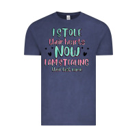 Vintage Denim i stole their hearts now i am stealing their last Vintage Tee - MaliasSmallBusiness