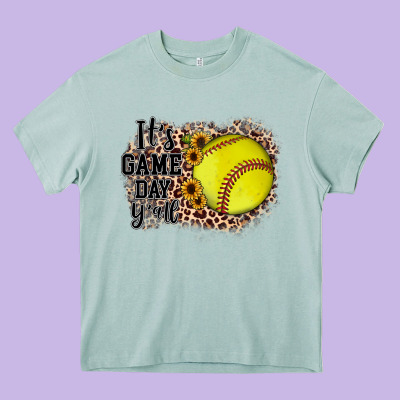 It's Game Day Y'all Heavy Core Tee Designed By Jahusdesignshop