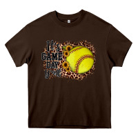 Chocolate Brown it's game day y'all Heavy Core Tee - JahusDesignShop