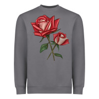 Storm Love Rose Heavyweight Sweatshirt - LillyAllenDesigns