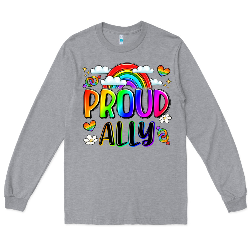 Proud Ally Long Sleeve Tee by LillyAllenDesigns | Teevron