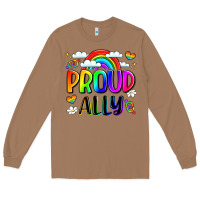 Toasted Coconut proud ally Long Sleeve Tee - LillyAllenDesigns