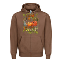Chestnut Cutest pumpkin in the patch Zipper Hoodie - NancyCooperArtShop