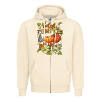 Sandshell Cutest pumpkin in the patch Zipper Hoodie - NancyCooperArtShop